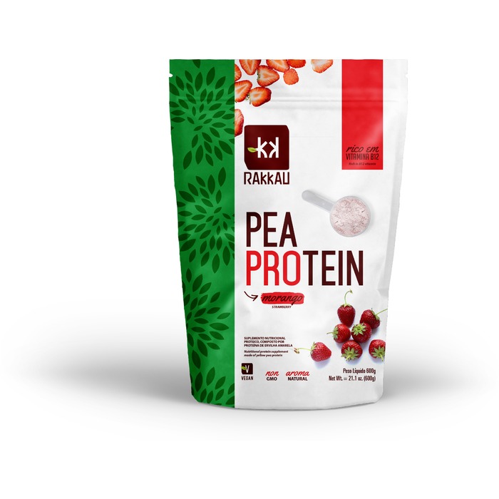 Pea Protein Morango 600g