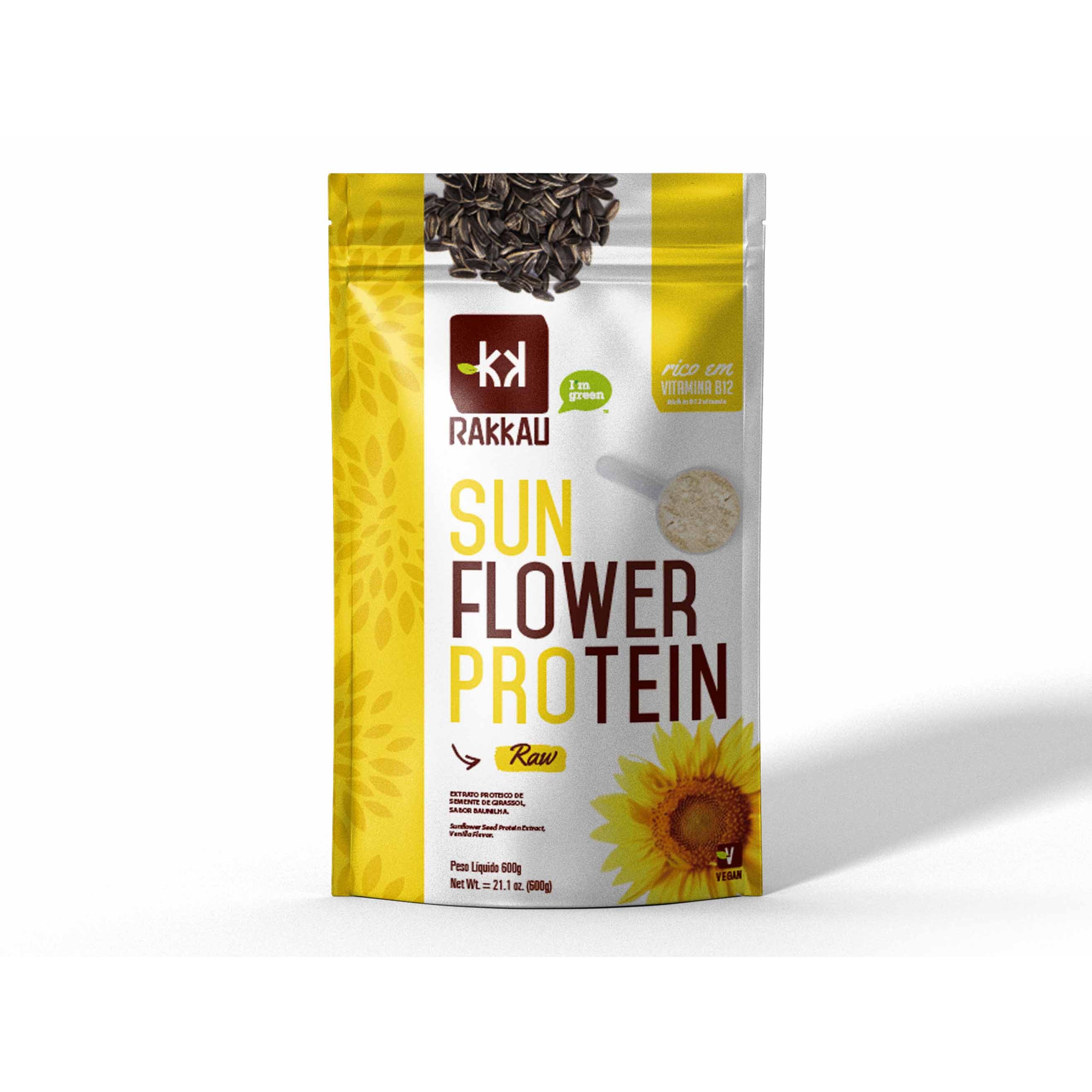 Sunflower Protein Raw 600g V2